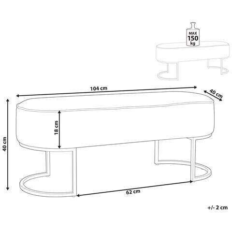 Panchina Milry Velluto Rosa - Foto 7
