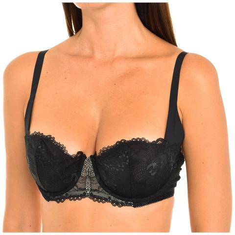 Reggiseno A Balconcino Con Coppe E Ferretto Qf1197e Donna - Foto 1