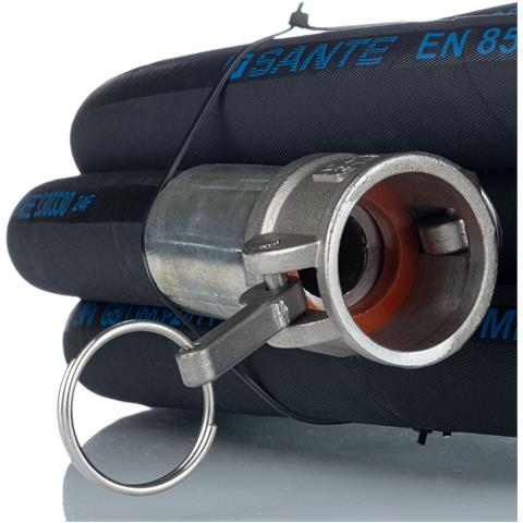 Tubo Per Intonacatrice Dn25 20m - Alta Resistenza, Camlock Idraulico | Ø Interno 25mm, Pressione Max 40 Bar | Uso Edilizio Versatile - Foto 8