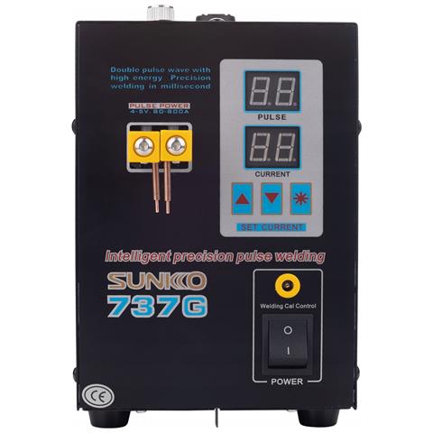 Saldatrice A Punti Sunkko 737g Con 5 × Nastro Nichelato Da 1 M - Alta Precisione E Durata | 220 V / 110 V, 800 A | Ideale Per Batterie Al Litio - Foto 8