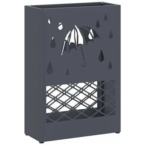 Supporto per Ombrellone Antracite 28 x 12 x 41 cm Acciaio - Foto 1