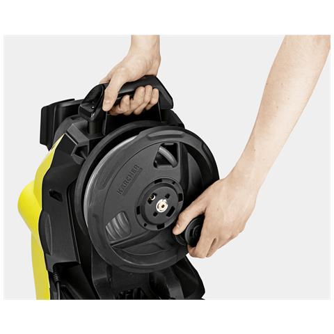K 4 Premium Power Control Flex Home idropulitrice Verticale Elettrico 420 l /h 1800 W Nero, Giallo - Foto 2