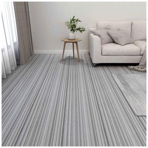 Tavole per Pavimenti 55 pcs Grigio chiaro 5,11 m² PVC - Foto 2