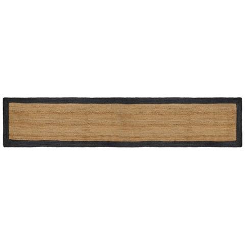 Tappeti per area Grigio Scuro 80 x 400 cm Juta - Foto 1