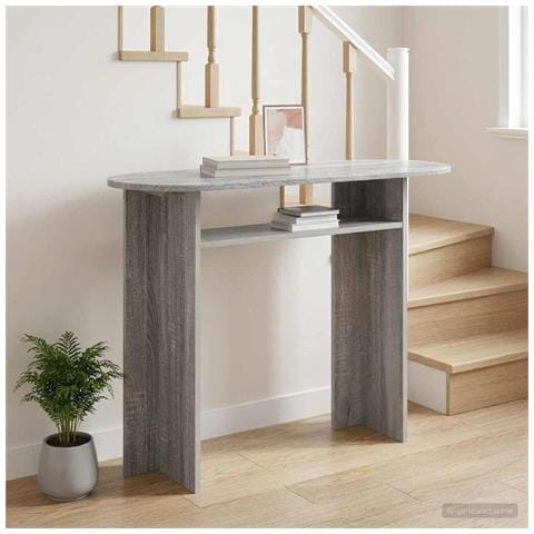 Tavolo consolle Grigio Sonoma 100 x 39,5 x 75 cm - Foto 2
