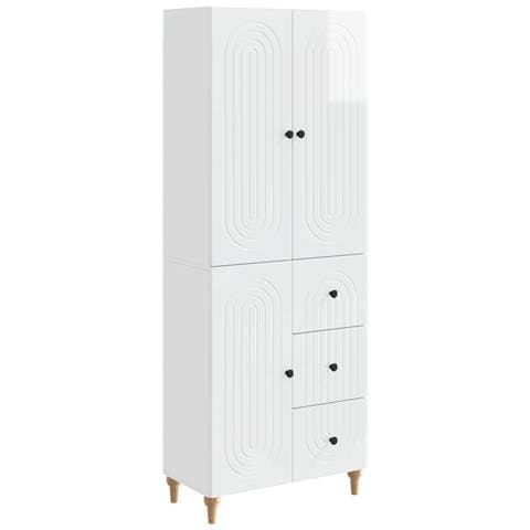 Set di armadi 2 pcs 66 x 34,5 x 90 cm Legno ingegnerizzato - Foto 1