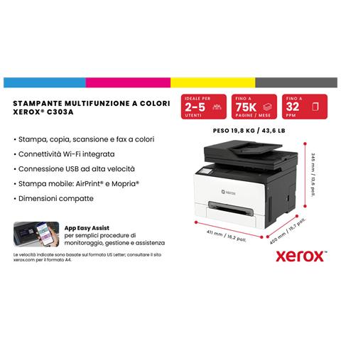 C303a Laser A4 2400 x 600 DPI 32 ppm Wi-Fi - Foto 2