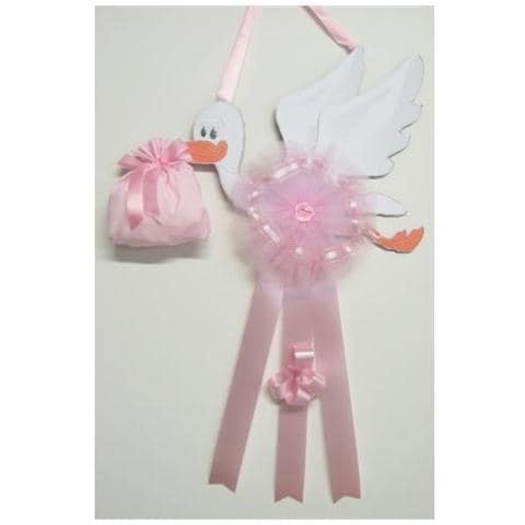 Fiocco Cicogna Intermedia Rosa CI / IR - Foto 1