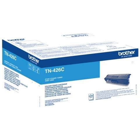 TN426C Toner Originale Ciano per HL L8360CDW / MFC L8900CDW Capacità 6500 Pagine - Foto 2