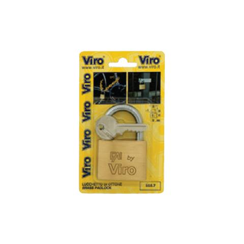 Lucchetto Arco Standard Base Mm 70 Con 2 Chiavi - Foto 1