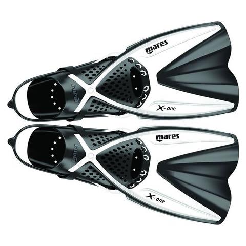 Pinna Corta Per Snorkeling Con Regolazione Cinghiolo Senza Fibbie. Scarpetta Traforata Per Evitare L' Effetto Paracadute. Pala Corta Adatta Ai Viaggi. Tecnologia Channel Trust - 410337 - Foto 1