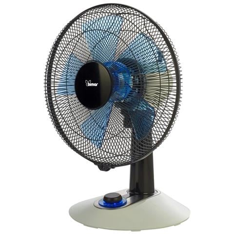 Ventilatore da Tavolo VT355 Diametro 30 cm con Led Silente Colore Nero - Foto 1