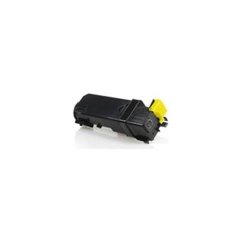 TONER COMPATIBILE -  Per Xerox Phaser 6128 106r01454 Giallo 2500pag. - Foto 1