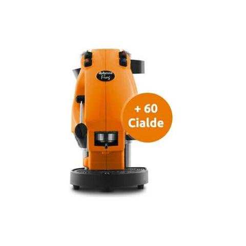 Macchina da Caffè Semi-automatica Frog Serbatoio 1,5 Lt. Potenza 650 Watt Colore Arancione + 60 Cialde in OMAGGIO - Foto 2