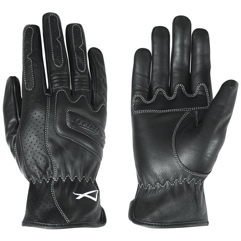 Guanto Città Moto Scooter Traspirante Pelle Traforata Foderato Corto Nero 3xl - Foto 1