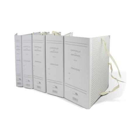 Faldone Con Lacci Occhiellati Cartone Da 1,8 Mm Dorso 10 Cm Ca10 - Foto 1