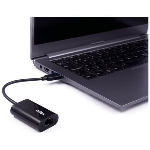 ADATTATORE USB C - RJ45 M /H Interno Ethernet / WLAN 1000 Mbit /s - Foto 2