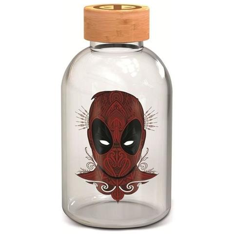 Bottiglia (piccola) - Stor - Deadpool - Vetro - Riutilizzabile - Foto 1