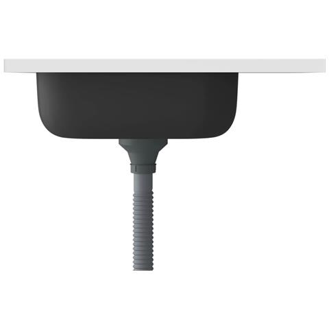 Lavello da Cucina con Scarico Argento 600x500x155 mm Acciaio - Foto 2