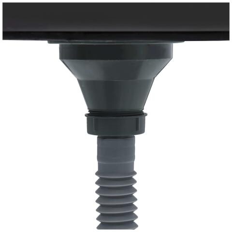 Lavello da Cucina con Scarico Argento 600x500x155 mm Acciaio - Foto 10