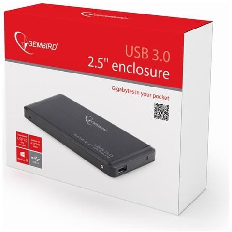 EE2-U3S-2, HDD, SATA, Nero, Alluminio, Plastica, Windows 2000 / XP / Vista / 7/8, micro USB - Foto 1