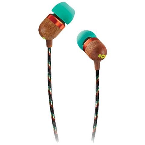 Smile Jamaica, Stereofonico, Auricolare, Verde, Legno, Cablato, 3.5 mm (1/8") , Intraurale - Foto 1