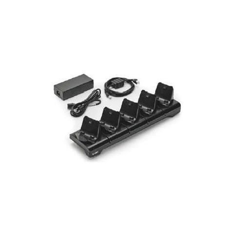 5-slot printer docking cradle / ZQ300 Series / includes power supply and EU power cord - Foto 1