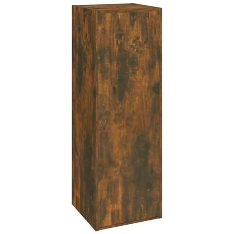 Mobile Tv Rovere Fumo 30,5x30x90 Cm In Legno Ingegnerizzato - Foto 1