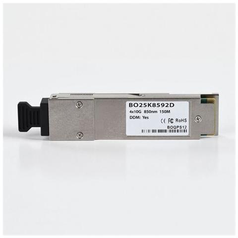 Blueoptics E40gqsfpsr-bo Modulo Del Ricetrasmettitore Di Rete Fibra Ottica 40000 Mbit /s Qsfp 850 Nm - Foto 1