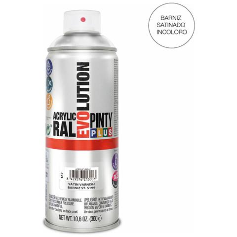 Vernice Spray Pintyplus Evolution S199 300 Ml Raso Incolore - Foto 2