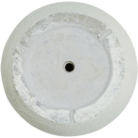 Vaso Per Piante Bianco Sporco 55 X 55 X 53 Cm Kannia - Foto 2