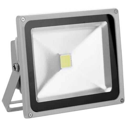 Faro 30 W Led Luce Bianca Faretto Proiettore Da Interno Esterno Giardino - Foto 1