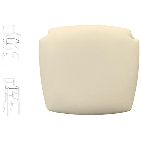 Sedile Ricambio Similpelle Beige Per Seggiolone E Sgabelli In Legno - Foto 2