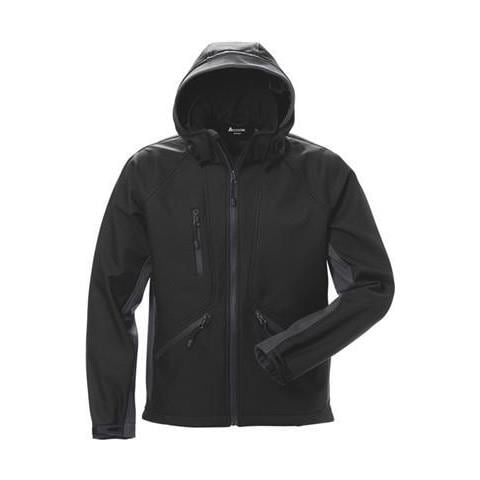 Softshell-jacke 1414 Shi G. 2xl Schwarz /grau 100%pol 280g /m (124149-996-2xl) - Foto 1