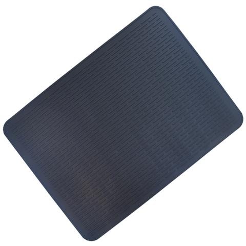Basta Gocce Con Il Nostro Tappetino In Silicone Resistente Al Calore: Scolapiatti E Tappetino Scolapiatti In Uno! Grey - Foto 1