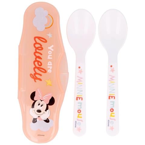 Cutlery set Set di posate per bambini Arancione, Bianco Plastica - Foto 2
