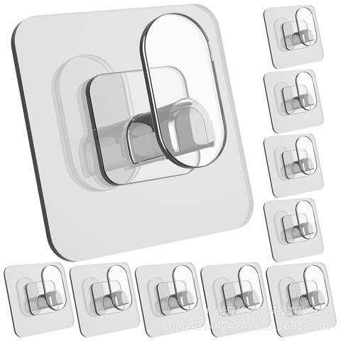 Ganci Adesivi Resistenti Per Cucina E Bagno 10-pack - Foto 1