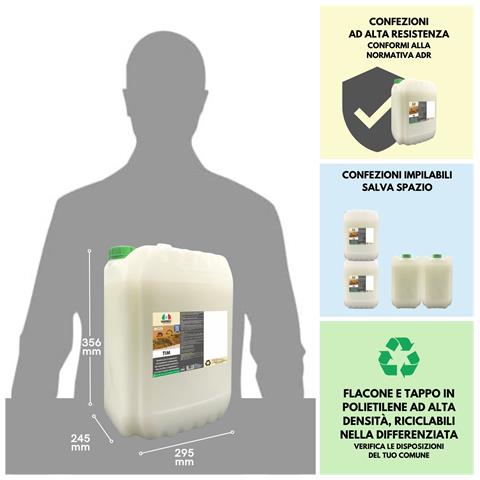 Tim 20lt - Trattamento Idrorepellente Antimacchia Per Cotto E Pietre - Foto 2
