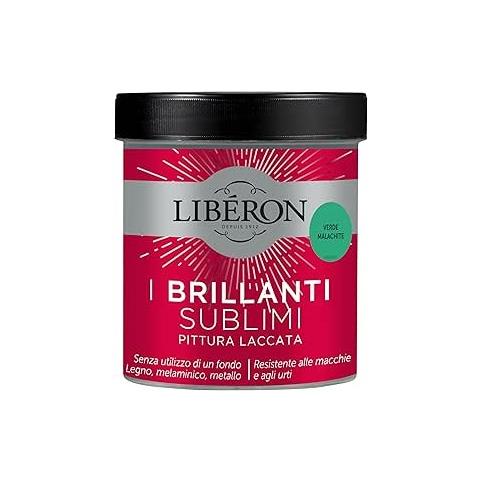 Pittura Laccata I Brillanti Sublimi Verde Malachite 500ml - Foto 1