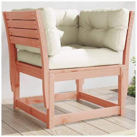 Divano Giardino Braccioli con Cuscini Legno Massello di Douglas - Foto 2