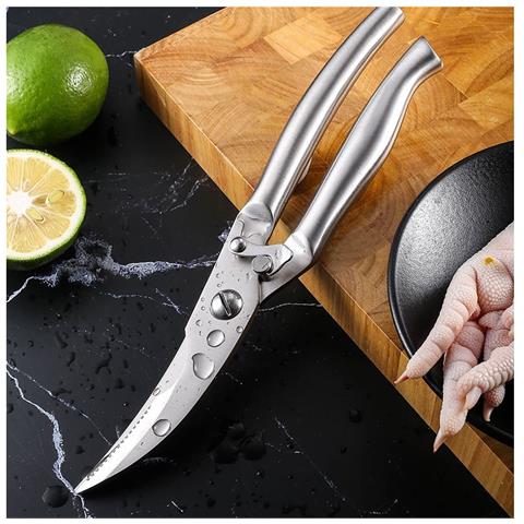 Forbici Da Cucina In Acciaio Inossidabile Per Impieghi Gravosi - Foto 4