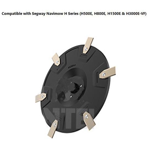 Disco Lame Per Robot Tosaerba - Compatibile Con Segway Navimow Serie H - 1 Disco + 6 Lame - Foto 2