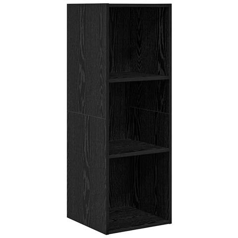 Mobile TV da Muro Rovere nero 37 x 37 x 107 cm - Foto 1