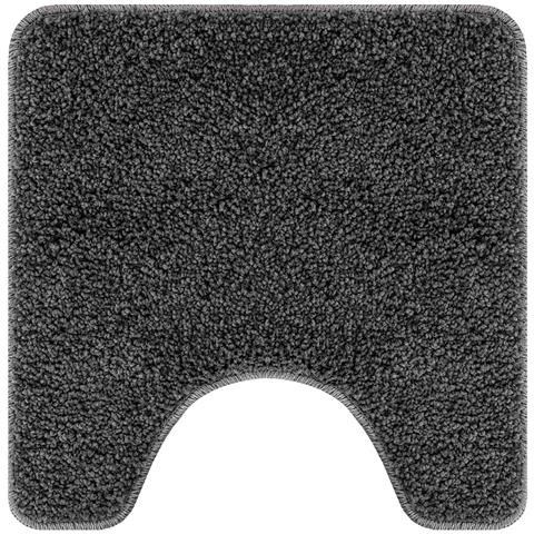 Tappeto da bagno 3 pcs Grigio scuro 50 x 50 cm Polipropilene - Foto 10