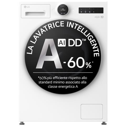 F4X9009TWCE Lavatrice 9kg AI DD™ Serie X9, Classe A-60%, 1400 giri, Display Easy Circle, Wi-Fi, AI Wash, TurboWash - Foto 2