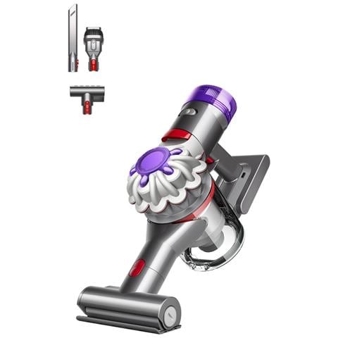 586120-01 aspirapolvere senza filo Grigio, Rosso, Viola Senza sacchetto - Foto 1