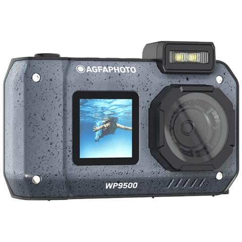 Action Camera Realishot WP9500 24MP CMOS Video 5K Ultra HD Zoom Digitale 18x Display 2.9" Grigio - Foto 1