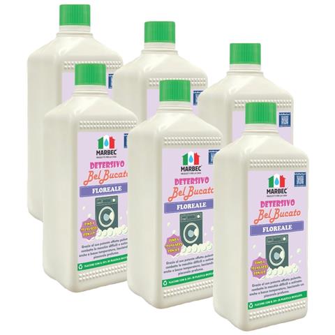 Detersivo Belbucato Floreale 1ltx6pz - Foto 1