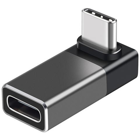 Adattatore Usb4 Type-c Maschio A Femmina - Convertitore Ad Angolo Retto, Supporta Ricarica 240w E Dati 40gbps - Foto 1