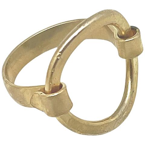 Anello Di Unione In Ottone Placcato Oro - Foto 2